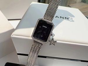 Designer dameshorloges Star Design Full Diamond Square Horloges Modeaccessoires