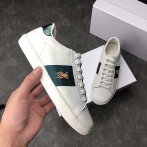 Designer schoenen Ace serie dames geborduurd logo geweven sportschoenen kleine witte schoenen casual boardschoenen veterschoenen 36-44