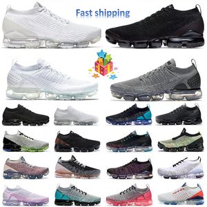 vaporfly FK Zapatos para correr Pure Platinum Univetsity Red Triple Black Bred Olive Chinese New Year Heel Graphic Team Orange Sport Sneakers Hombres Mujeres Mesh Trainers