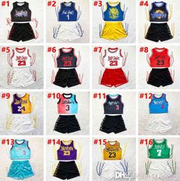 Designer Women Sports TrackSuits Two -Piece Set Basketball Jersey Digital Printed Vest Shorts Outfits Summer Short Suit