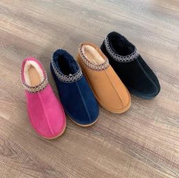 Designer Dames Super Mini Snowboots Warm Platform Australische Boot Indoor Australië Tazz Slipper Huisschoen Winter Luie Bontlaarsjes