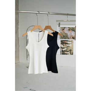 ontwerper Vrouwen Tanks Camis Anagram-geborduurde katoenmix tops Shorts Rokken Yogapak Tweedelig Jurk beha Vest Dames effen Vintage T-shirt Femme
