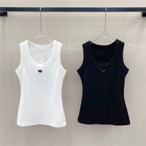 Diseñadores para mujeres Tanks Camis Camis Tornos pantalones cortos Faldas de yoga chaleco Damas sólidas camiseta vintage vintage top de tanque femme tejidos de camada de algodón transpirable