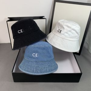 Chapeaux de styliste à large bord pour femmes, chapeau de poisson Six couleurs, Hip-hop Street Fashion lettre CE Triangle hommes Cowboy