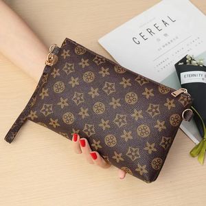 Bolso de diseñador con cremallera para mujer, nuevo estilo de moda, billetera para hombre, bolso móvil con tarjeta de crédito de diseñador, bolso informal para hombre de alta calidad 9817