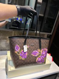 Sac en cuir véritable pour femmes de créateurs Grands fourre-tout mode femme designers sacs à main de marque sacs à bandoulière Paisley avec des fleurs Camouflage