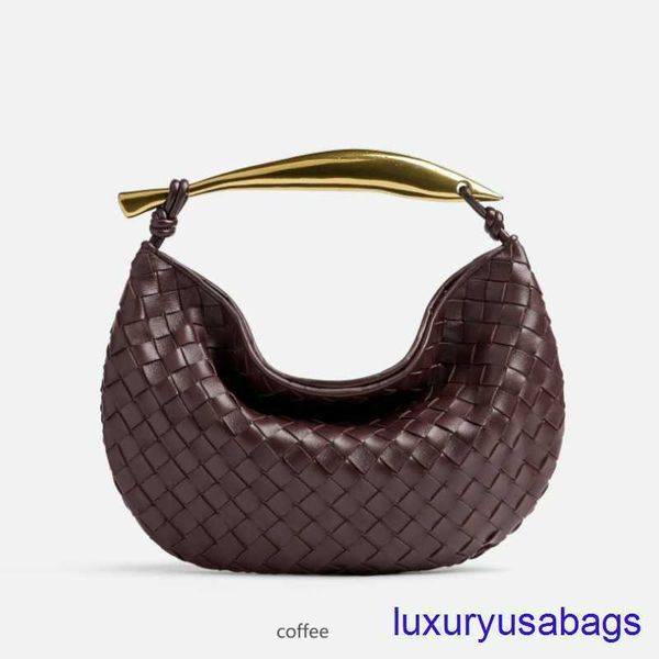 Diseñador para mujer Bolsa Classic Sardine Tote Bag Small Intrecciato de cuero con mango superior metálico Italia Luxury Brand Many Bag Ancho 33cm Cierre magnético NW2A