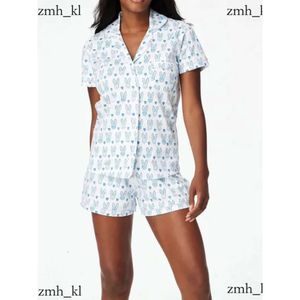 Designer dames schattig roller konijn tweedelig pyjama's printen pyjama mouw shirt casual slijtage 832