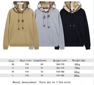 Designer Womens Sweat à capuche Pullover Veste de marque Brand Mens Mens Woaens SSpring and Autumn Fashion Mens Coats Size S-xxl