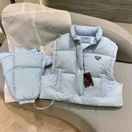 Chaqueta de diseñador para mujer Parkas Abrigo de plumas Chaqueta corta de moda Corsé delgado Traje grueso Rompevientos Bolsillo de gran tamaño Señora cálida