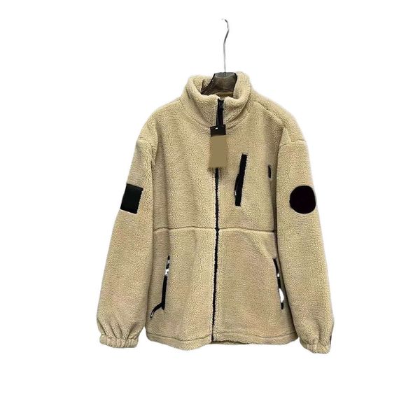 Designer Womens Jackets Inverno Jaqueta de Lã Mulheres Faux Shearling Outerwear Casacos Feminino Camurça Pele Norte Casaco Homens Quente Espessado Cordeiro Puffer-NF 9GDEA