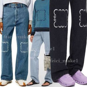 Designer dames jeans ontwerper broek benen open vork strakke capris denim broek slanke Jean Pants Brand vrouwen gedragen borduurwerk borduurwerkafdrukken