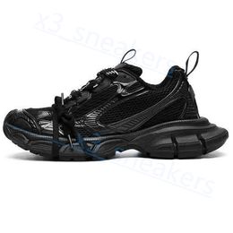 Designer Womens Mens Casual Shoe Track 3 3.0 LED Sneaker Lighted Gomma Leather Trainer en nylon Plateforme imprimée Sneakers Men Light Chaussures x49