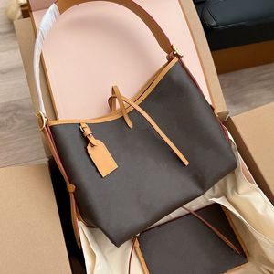 Designer dames schoudertas draagtas draagt ​​alle 2 in 1 samengestelde crossbody tas hobo met portemonnee dame bowknot munt portemonnee handtassen bakken avondtas m46179