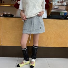 Faldas para mujer diseñador Falda de tenis deportivo casual de bordado de letras de bordado de bordado