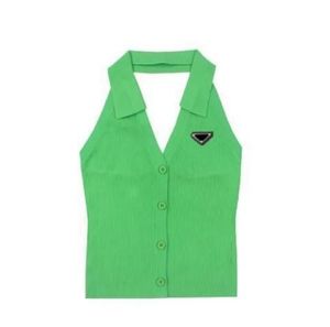 Designer Femmes Pull Femmes Gilets Chandails Printemps Automne Lâche Lettre Col Pull Tricot Gilets Sans Manches Gilet Top