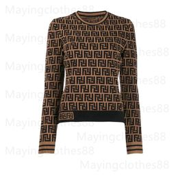 Designer Femmes Pulls Cardigan Veste à tricoter Mode Pull Haut de gamme Pull Jacquard Automne Hiver Haute Qualité F Lettre Alphabet Sweetshirt Pull en tricot