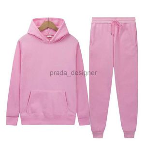 Designer Femmes Survêtements Velours Sweat à capuche Automne / Hiver Pull à capuche Femme Homme Lâche Pantalon à capuche multicolore épaissi Ensemble décontracté