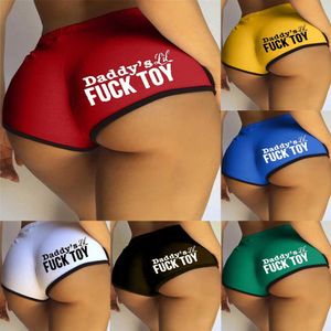 Designer Womens Underwear Casual Shorts Little Asshole Toys Fun Letter Print Mini Pants Plus Sizes Clothes S-5XL