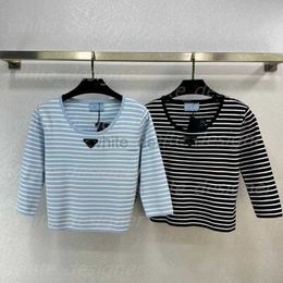 Designer Womens Vest T-shirt Sweater Femmes Vêtes à manches courtes Summer Fall Loose Lettre ronde Pullor Tricot Washingcoats sans manche