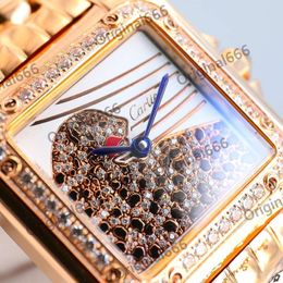 designer womenwatch panthere montre superclone diamant complet femmes montres plus haute version quartz uhren ice out reloj montre buste vers le bas cater luxe NKMU