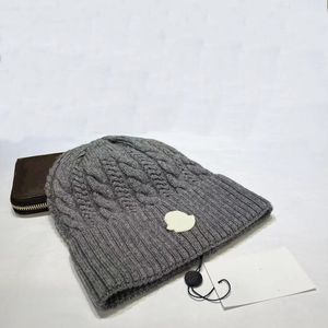 Chapeau tricoté en laine de créateur, fabrication de haute qualité, chapeau tricoté chaud, site identifiable, vêtements d'intérieur et d'extérieur, tendance classique