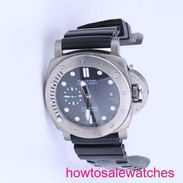 Montre de poignet de designer Panerai Mens Submersible Watch Mens Machinery Automatic Watch Horloge Diamètre 47 mm PAM01305