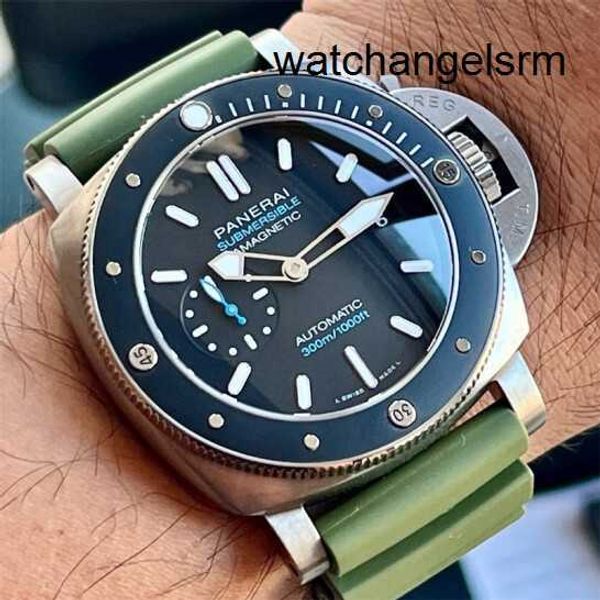 WRIST WRIQUE WORD PANERI Série submersible PAM01389 Swiss Watch Machinery Automatic Machinery 47mm Night Light 300m Imperproof