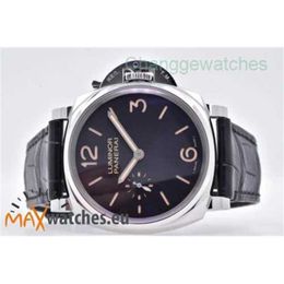Designer Wristbatch Luxury Watches Automatic Watch Men Watch Peneri Due 42mm Black Dial Pam 676WL5B95
