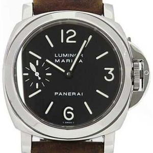 Designer Wristwatch Luxury Watches Automatic Watch Men Watchpenerei Marina 44mm Pam00001 Manuel Black Brown Leather Watch KQwlgimm