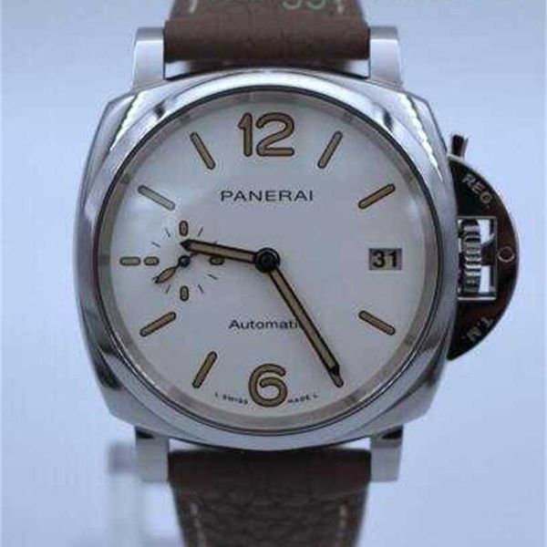 Diseñador Wallwatch Relojes de lujo Watch Watchpenerei Due de 38 mm Automático de acero unisex PAM 1043 Vendido como iswl6vnn