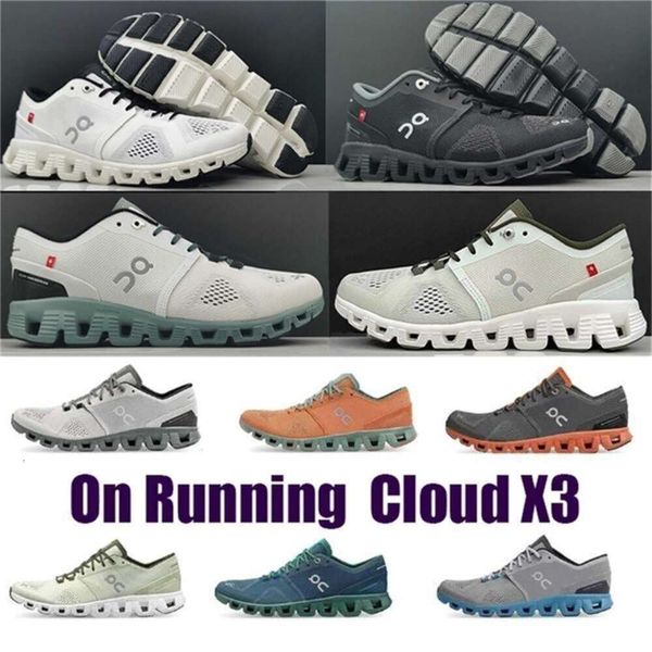 Diseñador X 2023 Zapatos Zapatos casuales Diseñador Hombres Mujeres Zapatillas de deporte Cloudnova Forma Zapatos Negro Aleación Gris Aloe Storm Blue Sports 3645Black Cat 4s TNs Sho para hombre