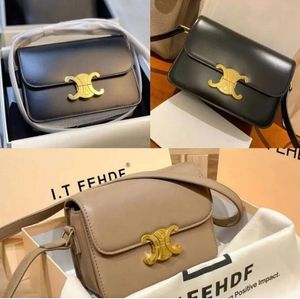 Designer jeugd drie persoon voorhuid lederen koehide tas crossbody tas stof bedrukte zak zadeltas