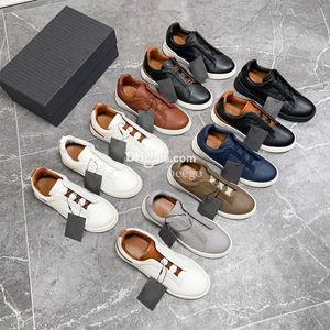 Designer Mens Casual Chores Business Casual Social Wedding Party Quality Cuir Lightweight Chunky Sneakers Formors Formateurs Taille 38-45