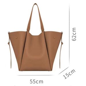 designerbags0815 Sac à bandoulière classique en cuir souple pour femmes Employés de bureau Sac à main de grande capacité Sac de voyage Loisirs Shopping Sac de voyage deux façons de le montrer