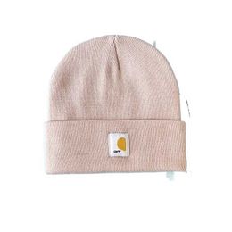 DesignerBall Caps Carhart Diseñador para hombre y para mujer Gorro Otoño Invierno Sombreros de punto térmico Sombrero de lana de punto más gorra de terciopelo Máscara más gruesa Gorros con flecos ha