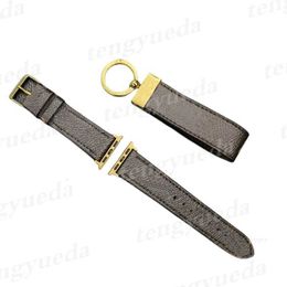 Bracelets intelligents de styliste de mode pour montres de 38 mm, 40 mm, 41 mm, 42 mm, 44 mm, 45 mm, 49 mm, série 1 2 3 4 5 6 7 8, motif imprimé en cuir, bandes de ceinture de montre, bracelet de luxe Wa