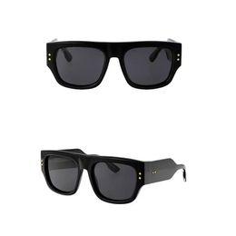 Designerfashion123 zonnebril voor dames dikke plaat luxe kwaliteit oversized GG-bril 1262 klassiek merk UV-bescherming stijl herenzonnebril originele doos