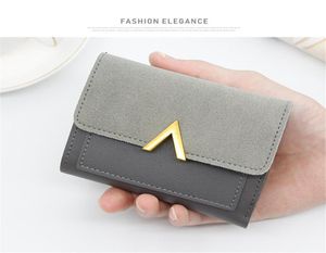 Designer-handbags sac à main nouveau portefeuille de lady simple dans un sac à main à 3 pliés avec portefeuille multifonction sac multicard 7 couleurs conceptées8152812
