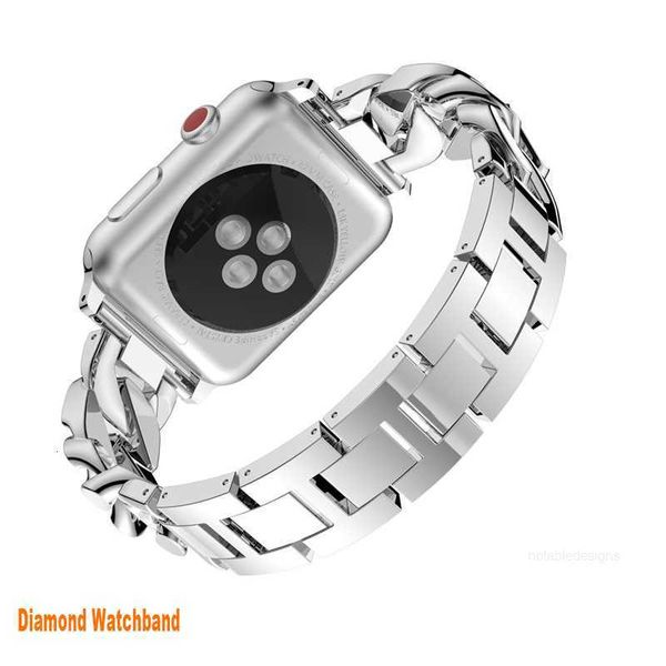 Bracelets de montres design en métal et acier inoxydable avec fermoir à double bouton pour bracelets iWatch 41 mm 40 mm 38 mm 49 mm 45 mm 44 mm Bracelet AppleWatch SE7 SE6 Apple Watch Series 8 7 6 5