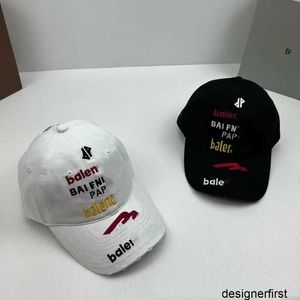 Ontwerper nieuwe B Family Koreaanse editie honkbalhoed katoen geborduurd eend tong hoed lente en herfst seizoen hoed buitensport zonnescherm hoed JFER