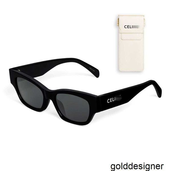 Diseñador New Ce Family CL40197 Gafas de sol de tablero de alta edición, moda para hombres y mujeres Bolsa para teléfono ultraligera y gratuita 24VY