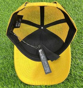 Designer Nieuwe Ontwerpers Ball Caps Trucker Hoeden Mode Borduren Letters Hoge Kwaliteit Baseball Cap Geel 9NL5 5JT2