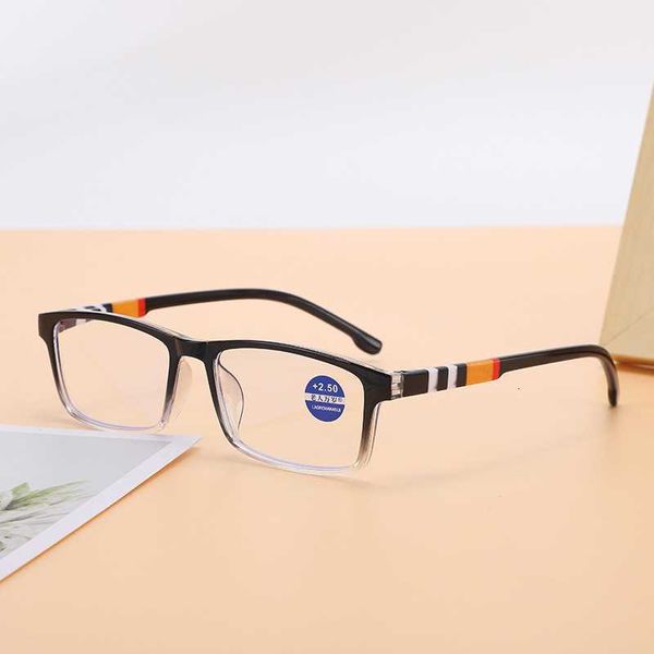 RWHK – lunettes de styliste imprimées à la mode, anti-lumière bleue, jambe de printemps, haute définition, pour personnes âgées, presbytes, nouvelle collection