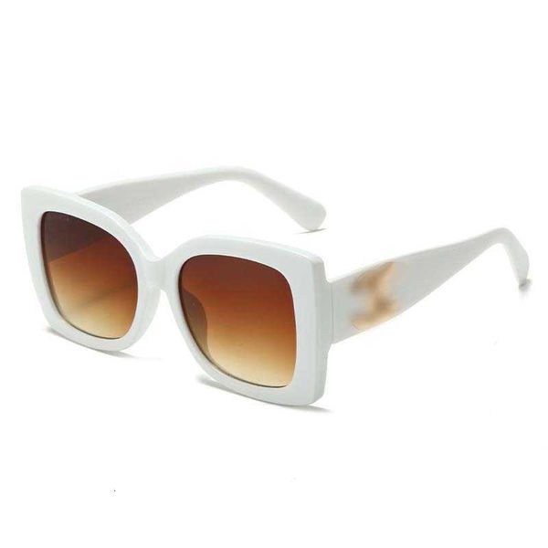 Pièce de créateur lunettes de soleil de mode lunettes blanc prescription zonnebril hommes dames étui marron noir waterprool plein cadre lentille foncée Goggle Adumbral compte physique