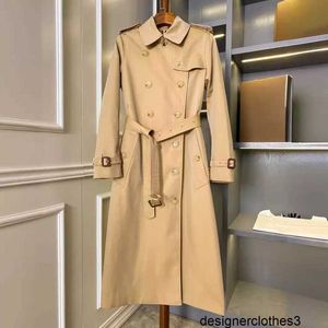 DesignerPoison Version familiale Poly24 nouveau produit Style populaire imperméable Denim bouton Trench femmes coupe-vent P9I2