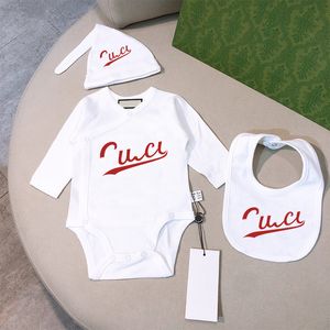 Designers Baby Luxury Rompers Designer Nouveau-né Body Body Enfants Onesies Combinaisons Garçon Fille Trois pièces 100% Coton Romper Esskids CXD2312151