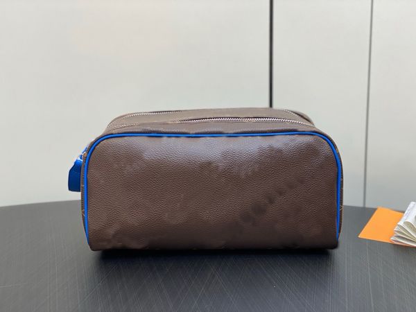 Sac de créateurs Hommes de qualité haut de gamme Voyageant Sac de toilette Miroir Mode Femmes Sac de lavage Grande capacité Sacs cosmétiques Maquillage Trousse de toilette Pochette