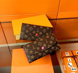 Luxurys Designers Wallet Long Wallets Bag Card Holder Carry Around Women Pocket Single Zipper Holders Money Cards Coins Men Leather Purse Card Case Holder Wih Box