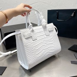 Ontwerpers Tassen Luxurys Women Handtassen Schouderorgaan Tas Big Tote Bag Alligator Patroon Lederen portemonnee Crossebody Bag Charm Handtas Versatiele portemonnee Factory Store Go